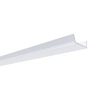 Рассеиватель для алюминиевого профиля, матовый белый, 2м картинка 